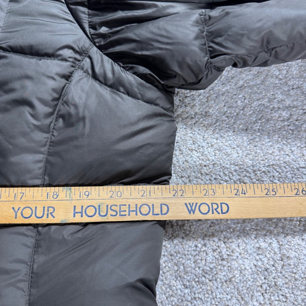 The North Face Metropolis Parka Womens XL Dark Olive Green Down Puffer Coat - Picture 6 of 15
